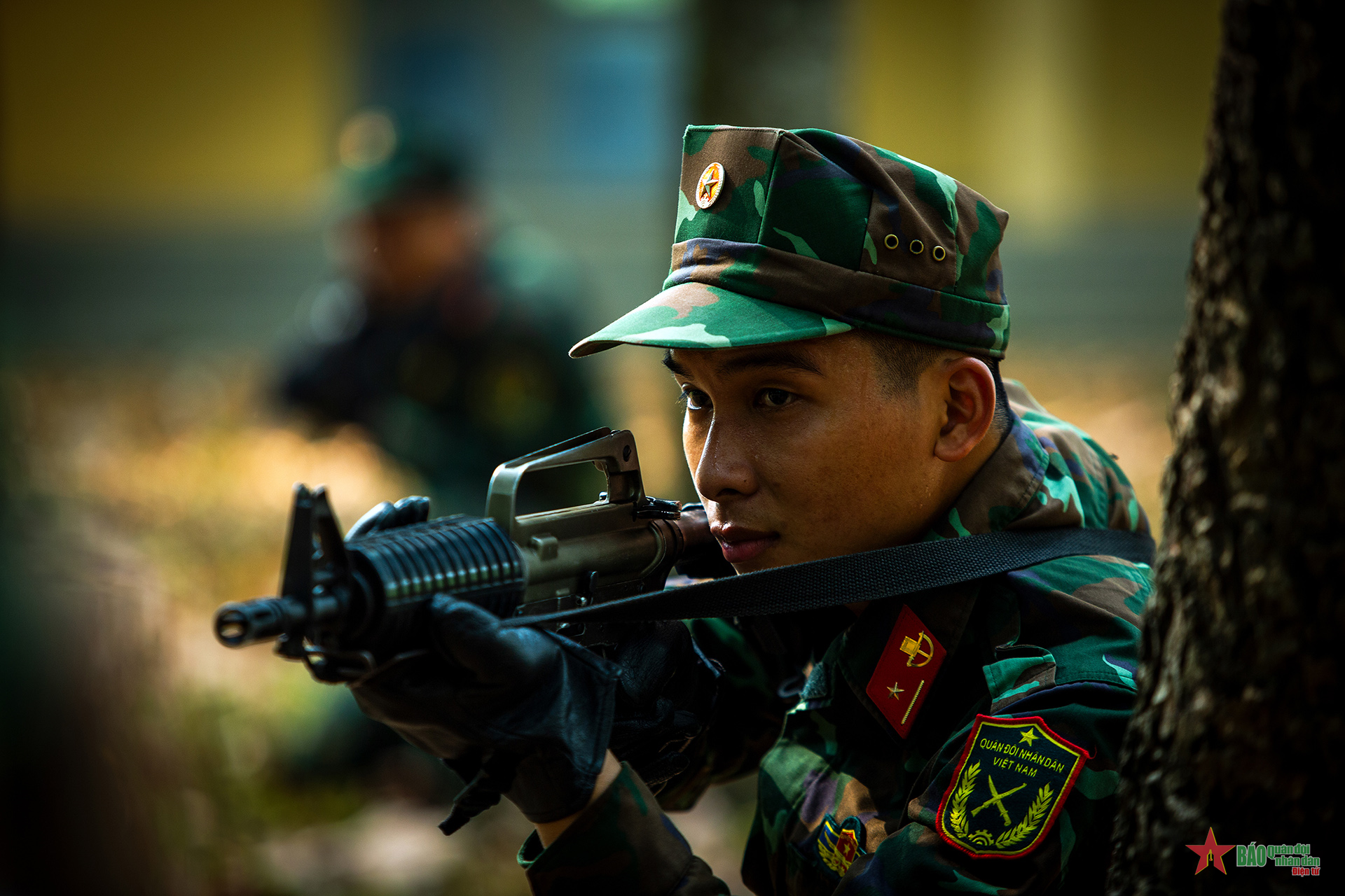 Trên thao trường